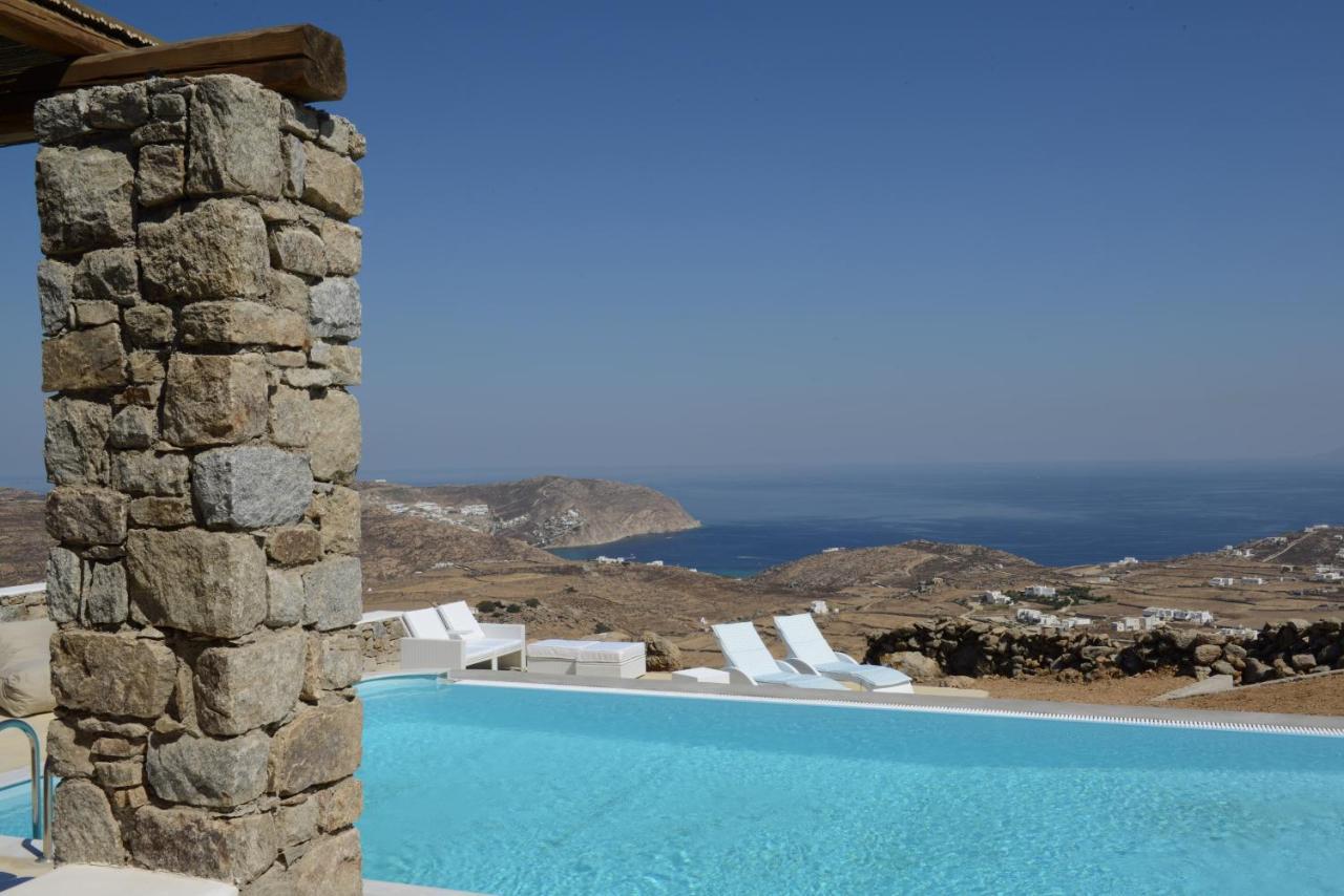 Luxury Athena Suite In Villa Georgia - Breathtaking Sea View And Pool Front Plintri 외부 사진